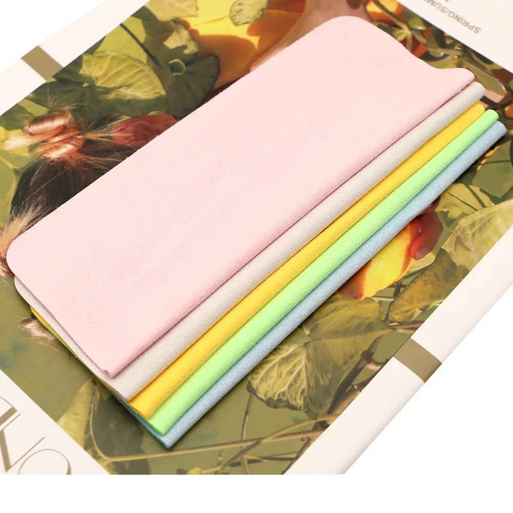 Bulk Sale High Quality Glasses Cleaner Microfiber Glasses Cleaning for Lens Phone Screen Cleaning Cloth Glasses Cleaning Jasmine