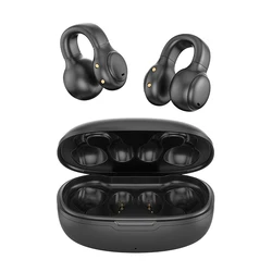 trending products 2023 headphones wireless bluetooth Clip on Earphone Sport Ear Hook Headset over-ear headphones