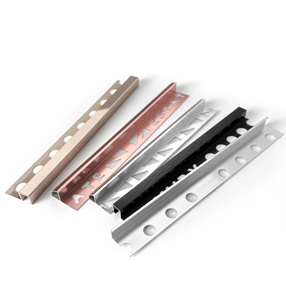 Декоративная отделка из полированной нержавеющей стали, отделка профиля из нержавеющей стали, отделка для плитки, углов плитки