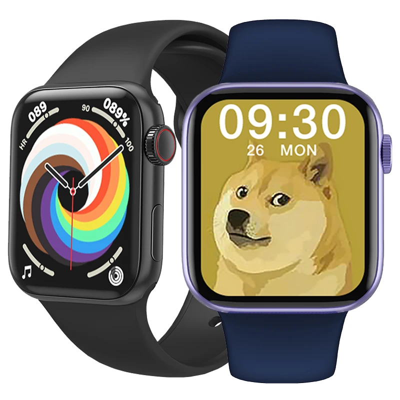 Умные часы HW18 iwo reloj inteligente smaertwatch HW 18 plus pro wearfit smartwatch series serie