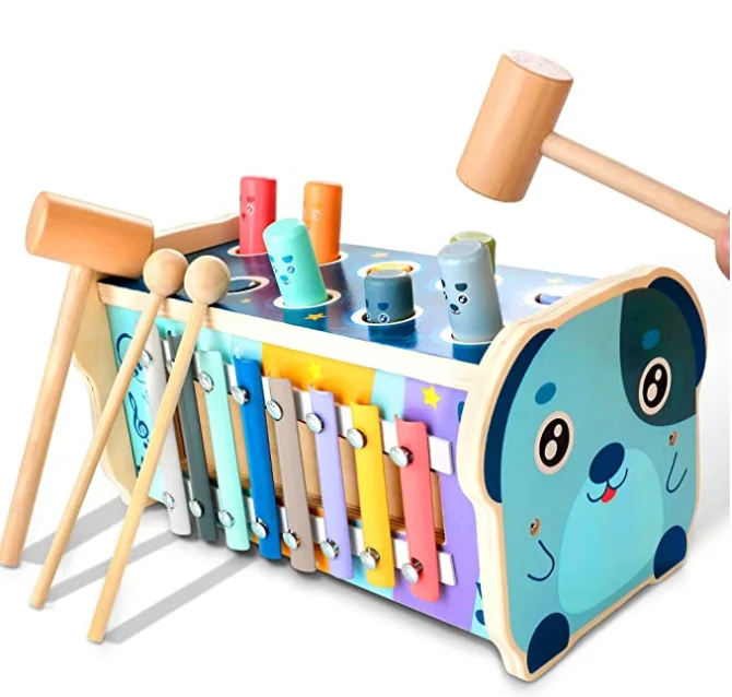 hammers toys for kids Musical Instrument Montessori  Educational toy
