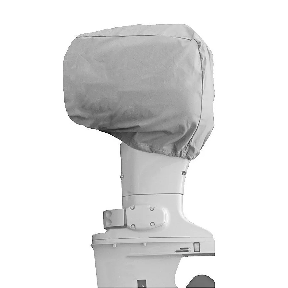 Waterproof 600D Heavy Duty Boat Motor Hood Covers, Outboard Boat Engine Cover/