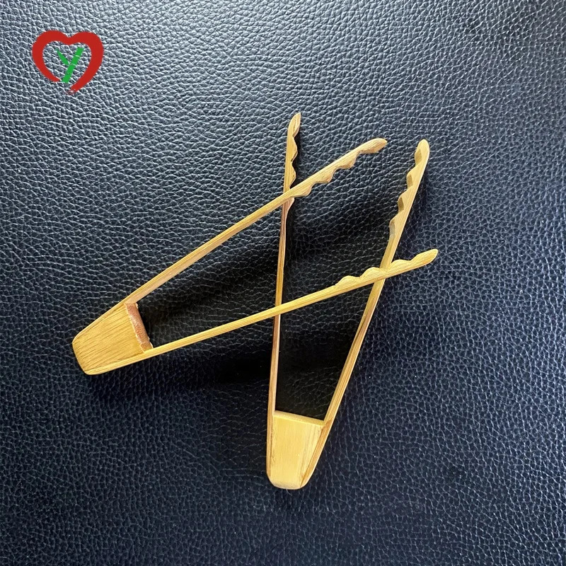 Eco-friendly Kitchen Accessories Wholesale Bamboo Toast Tongs For Food