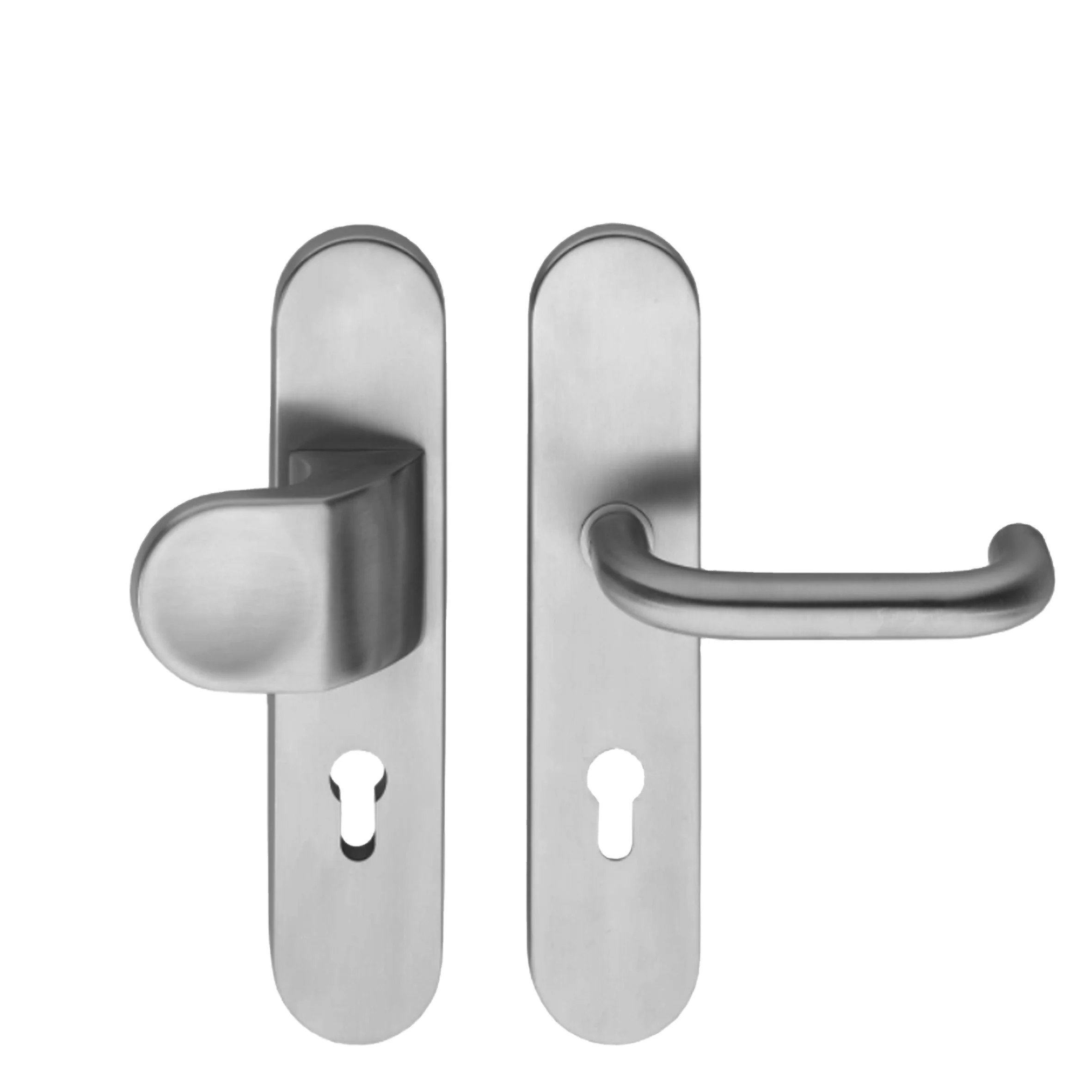 European standard modern design hardware square oblong long plate  handle