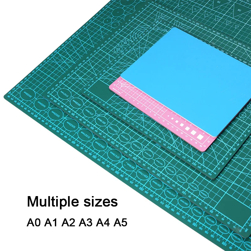 A3 A4 A5 PVC Cutting Mat Patchwork Cut Pad Sewing Manual DIY Knife Engraving Leather Cutting Board Single Side Underlay