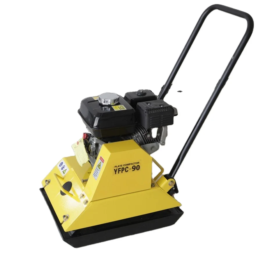 Hand Held Plate Compactor With High Performance Gasoline Engine