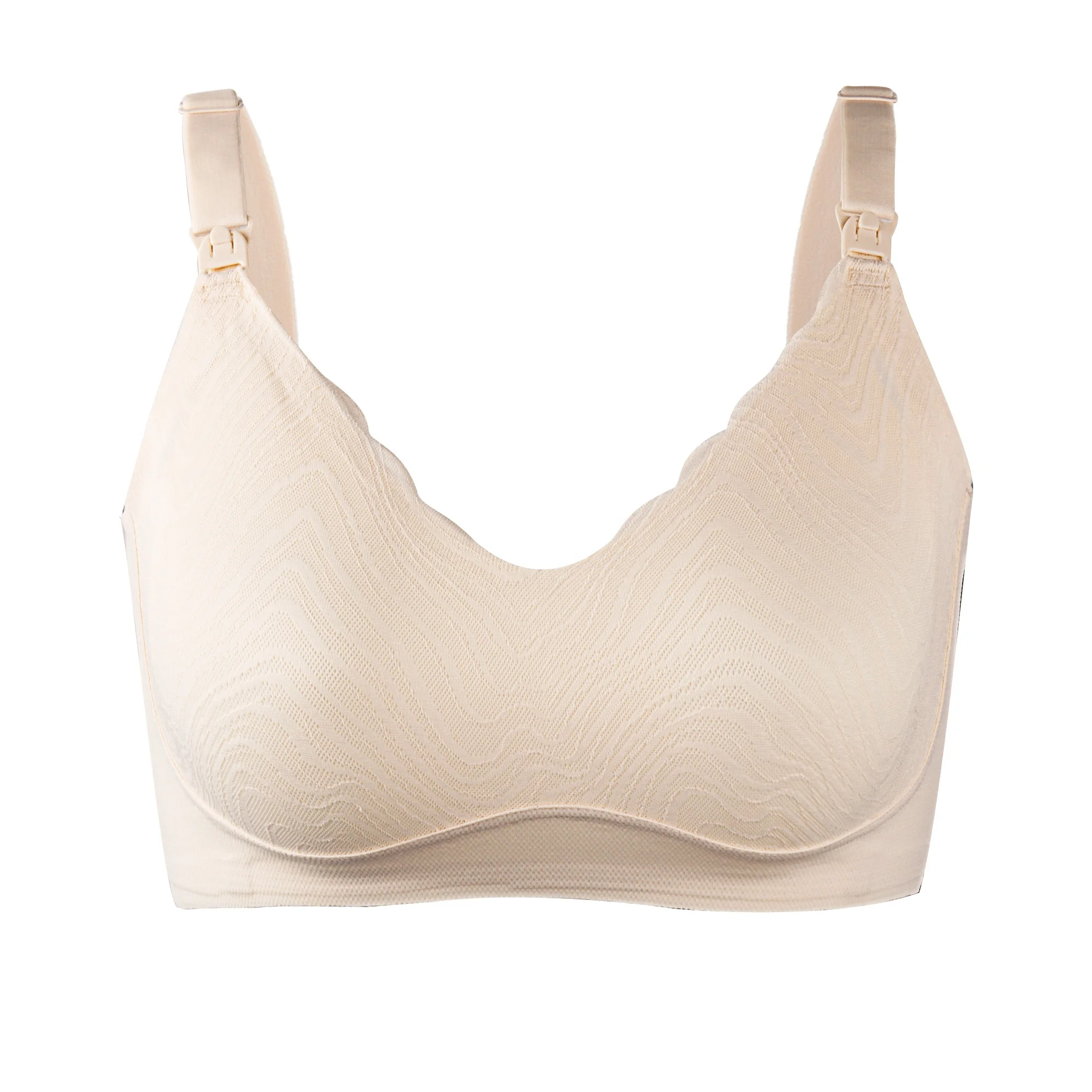 Maternity Women Feeding Underwear Clothes Adjusted-straps Lace Seamless Nursing Bra