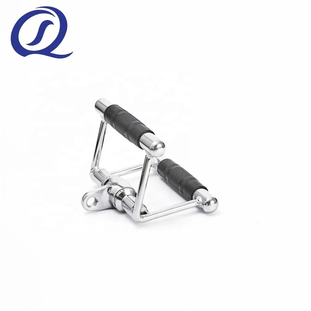 Gym Equipment Multi Functional Trainer Attachment Rubber Grip Revolving Seated Chinning Attachment