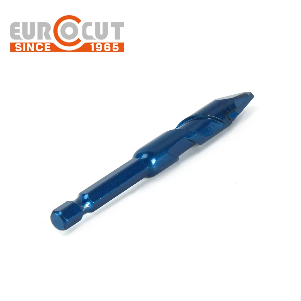 EUROCUT Multifunctional Eccentric Drill Bit Can Cut Wood Ceramic Tiles Glass Dry Drill Alloy Triangle Drill
