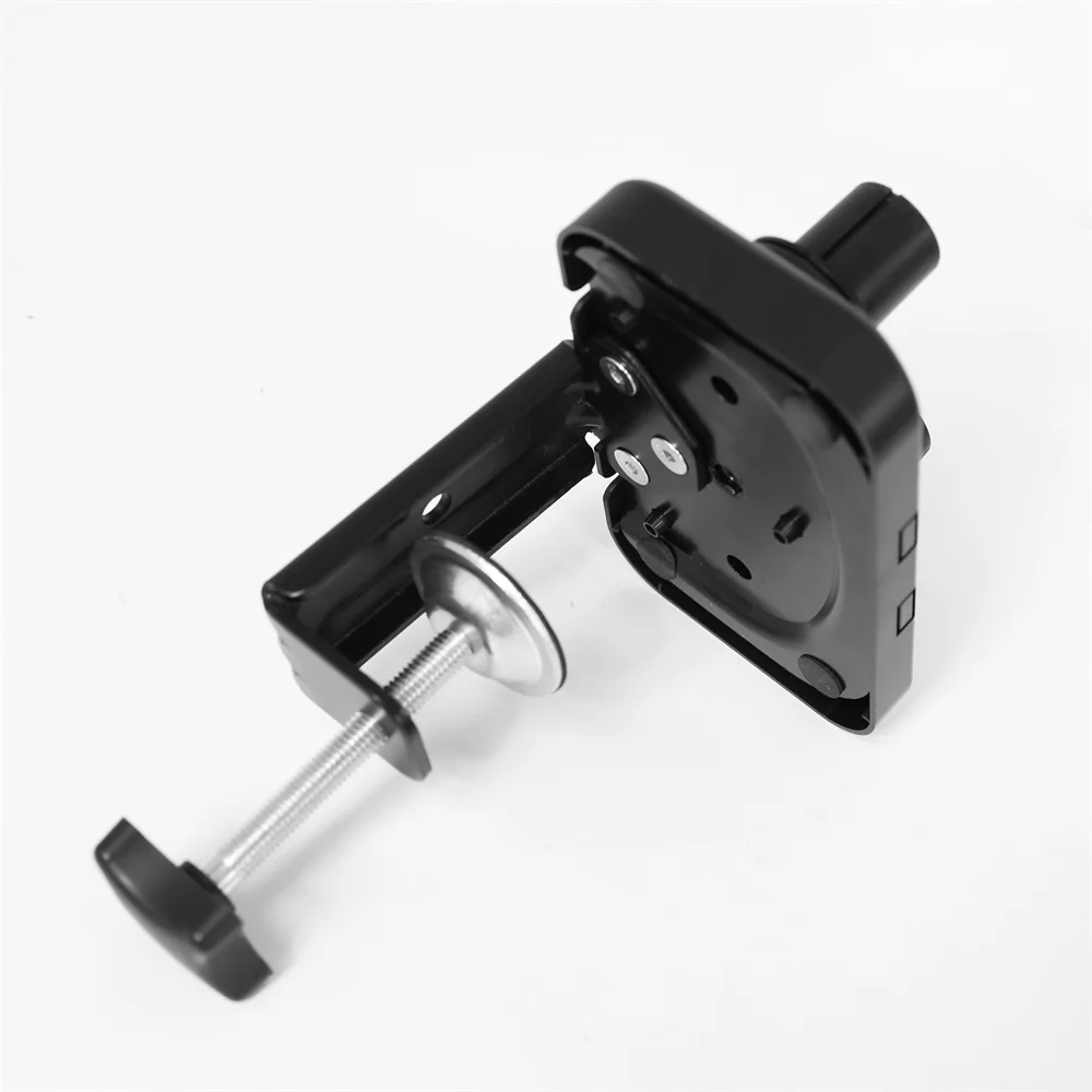 MG Height Adjustable Gas Spring Dual Monitor Mount Stand with Clamp and Grommet Base Tilt Swivel Rotation Holds 2 Screens