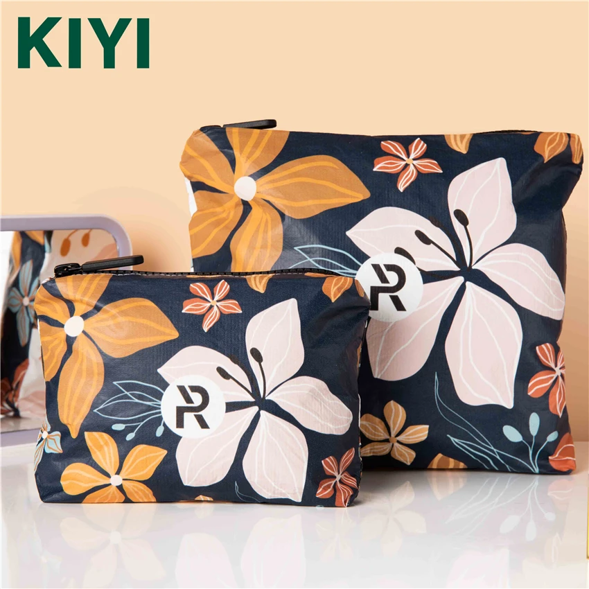 New Material Custom Logo Waterproof Cosmetic Dupont Tyvek Paper Pouch