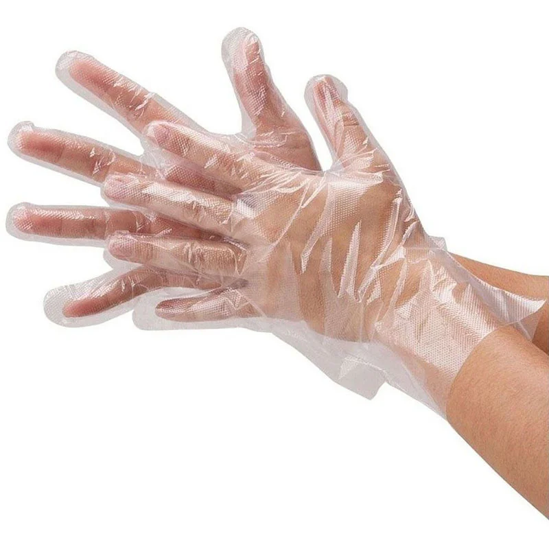 Plastic Transparent Household PE Disposable-Gloves