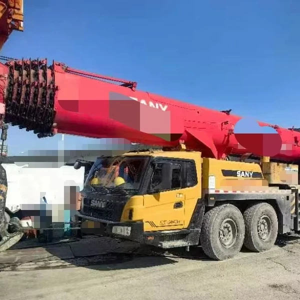 2021 100 тонн STC1000C7 автокран 7-секционное строительное подъемное оборудование с основным двигателем
