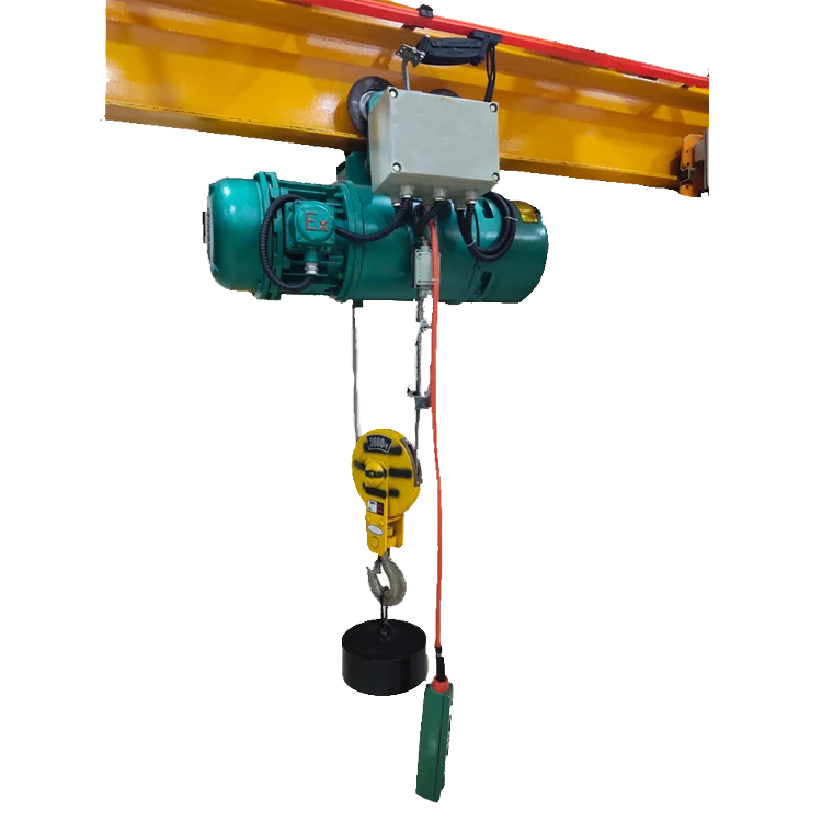 Good Quality Small-electric-hoist Ladder Electric Hoist Portable 15 Provided 220V Orange Wire Rope Construction Hoist Accept