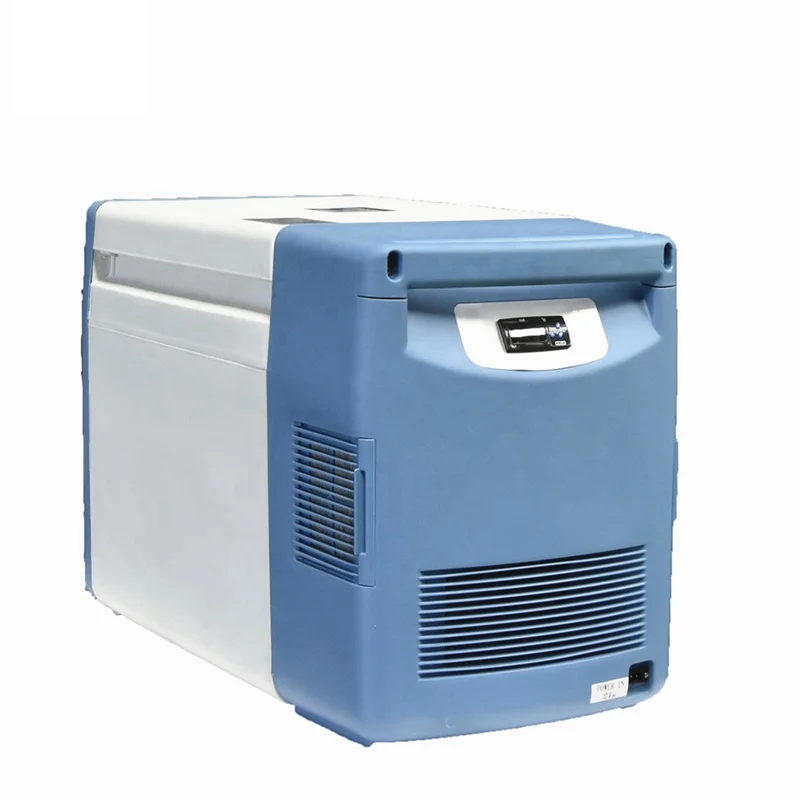 Portable 208L Upright Blood Bank Refrigerator Compressor Spacious Vaccine Storage Household RV Outdoor Use Electric Battery Used