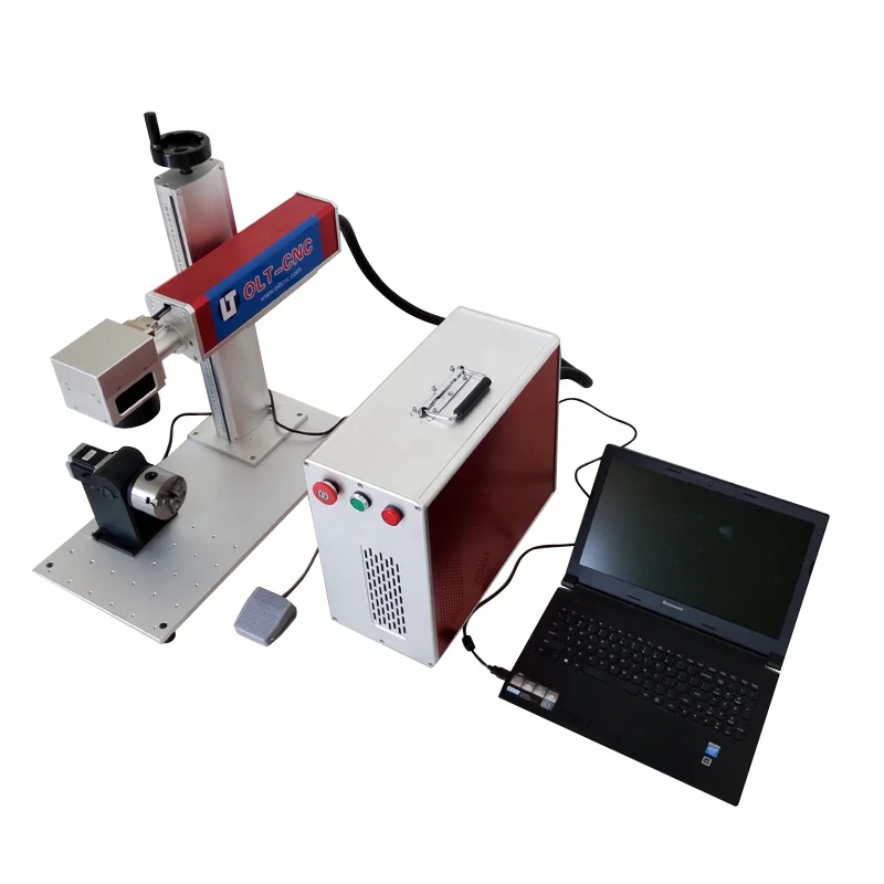 10W 20W 30W 50W 100W Fiber Laser Marking Machine for Make Jewelry Engraving