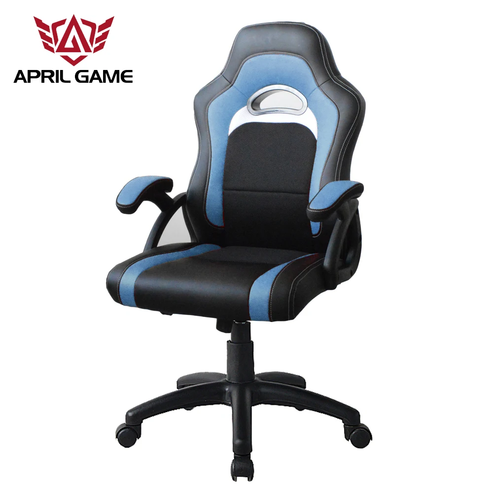 2021 High Cost Perform Racing Gaming Chair April Game Y-2647 Cheap Gaming Gear Chair Blue