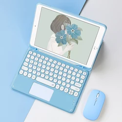 Универсальный чехол для iPad, чехол из искусственной кожи со слотом для карандашей для iPad 9,7 дюйма/23456/Mini1234/Pro10.5