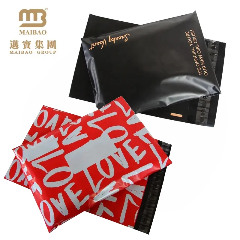 Custom Printed Designers 100% biodegradable 6x9 10x13 plant based Compostable clothing Mailing Envelope Poly Mailer Poly Bag