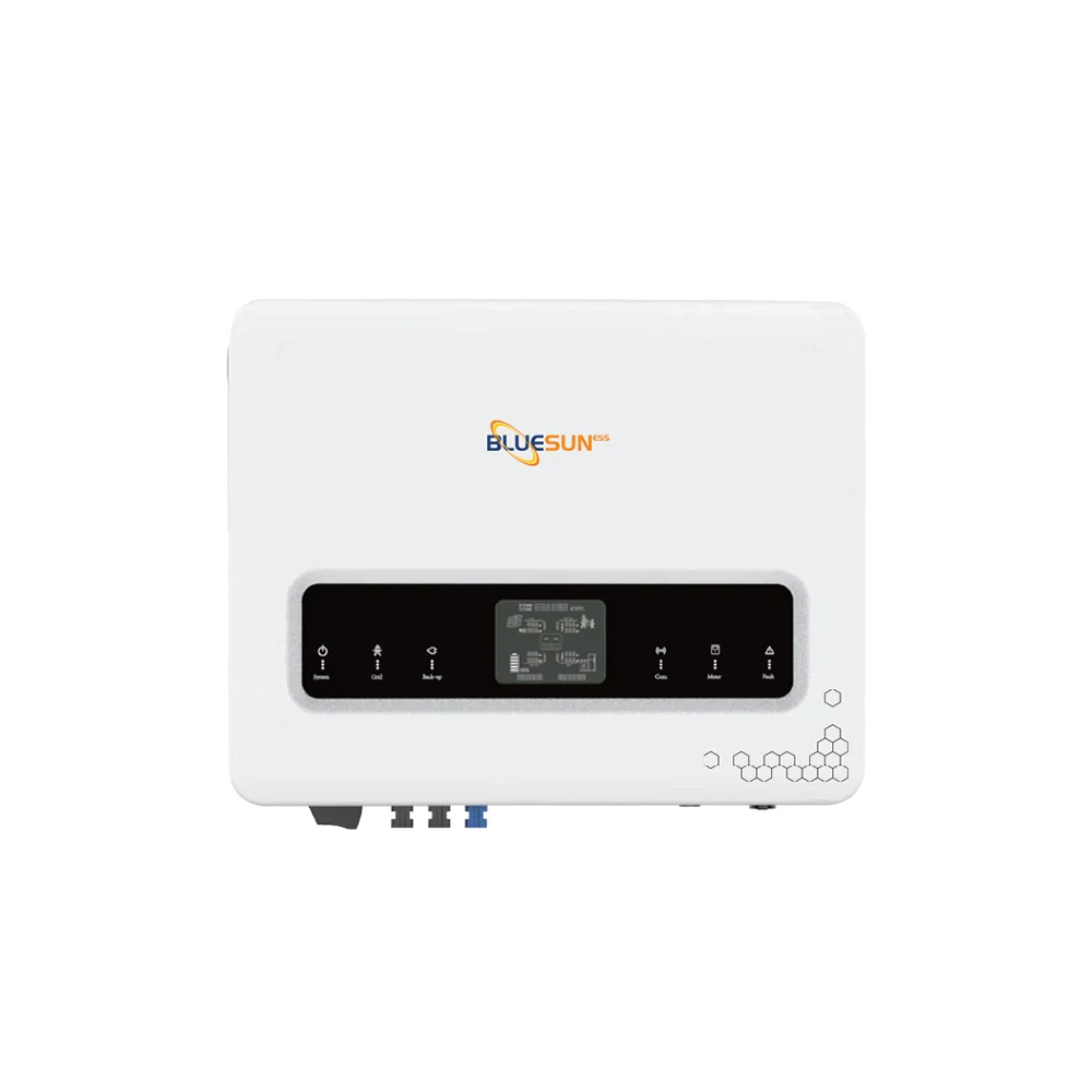 Bluesun 12KW hybrid solar inverter Solar Panels Battery Inverter Home Use High Voltage With Good Price