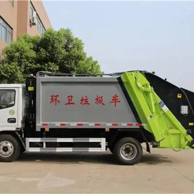 High Quality 2021New design rubbish collection can kitchen electric garbage transport truck hot sale