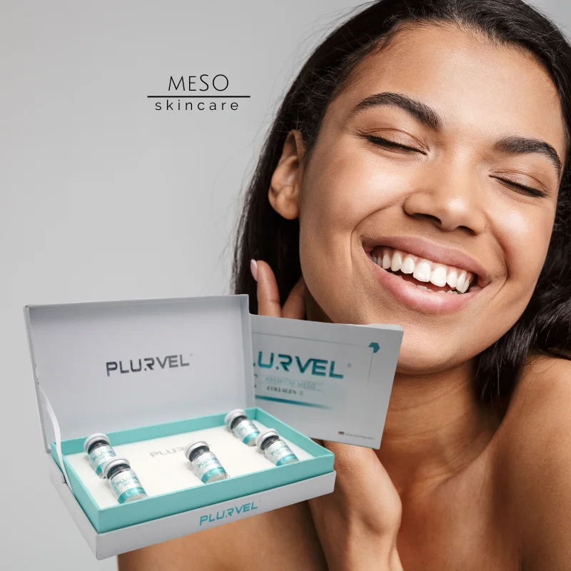 High Quality Collagen Solution Mesotherapy 5vialsx5ml A Solution for the ageing skin Restores skin tone and freshness anti-aging