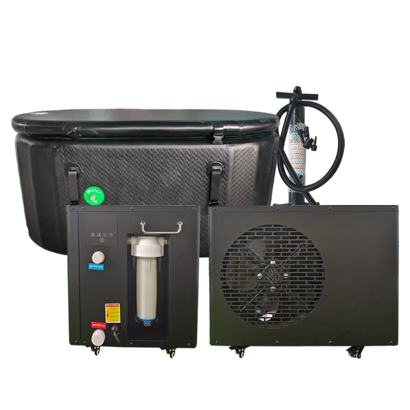 Popular 1Hp Wi-Fi Water Bath Chiller And Filter Ice Bath Lid For Ice Bath Pod Water Cooler Machine Chillers