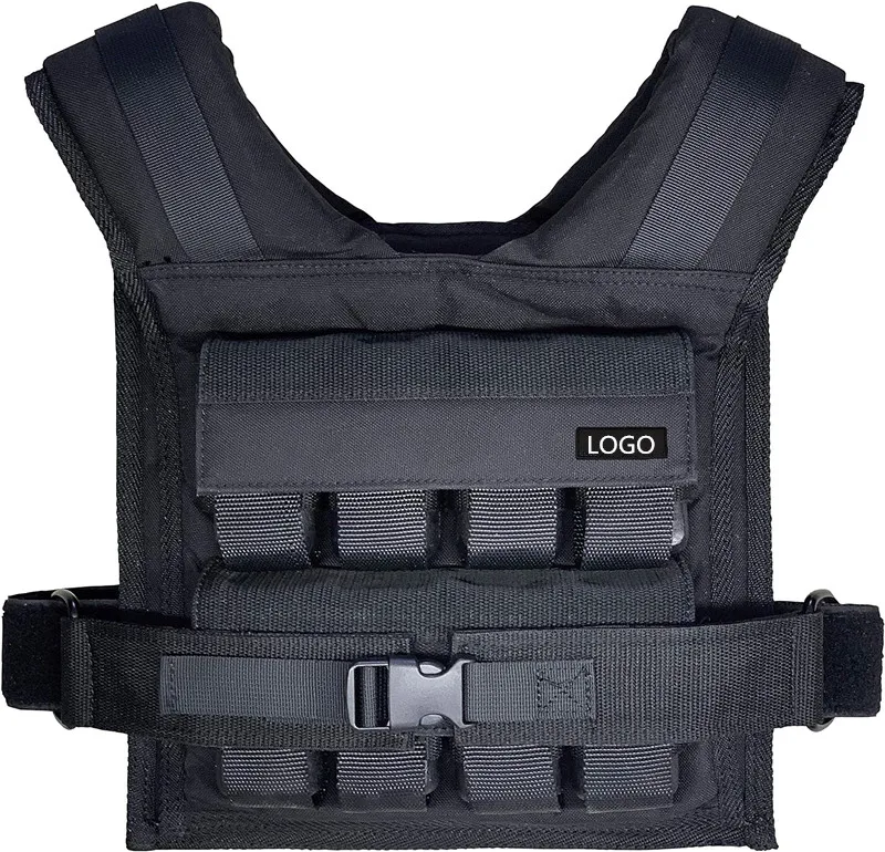 Wholesale Strength Training Adjustable Weighted Vest Home Gym Fitness Accessories Tactical Training Weight Vest 8-30KG