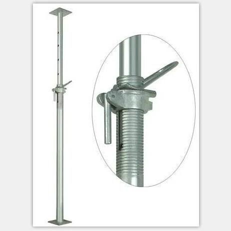 Hot Dipped Galvanized Scaffold Strut Shoring Construction Adjustable Steel Prop Scaffolding Used Metal Props
