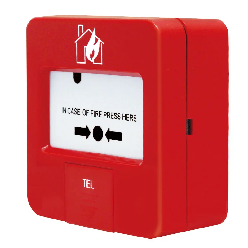 Addressable Fire Manual Call Point Reset Type  For Building Project