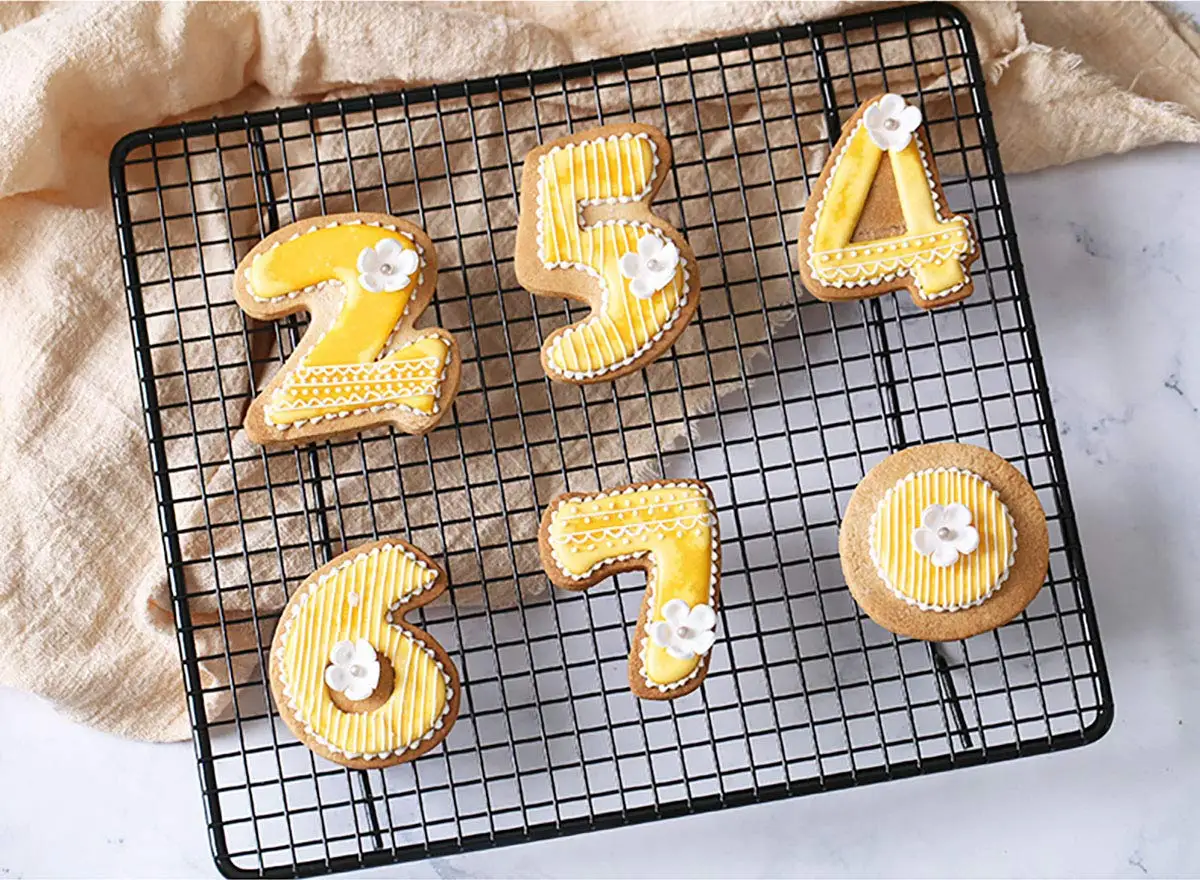 Формочки цифры 3 дюйма 9 шт. желе Fondant (сахарная) набор из быстрорежущей инструментальной стали нержавеющей большое количество