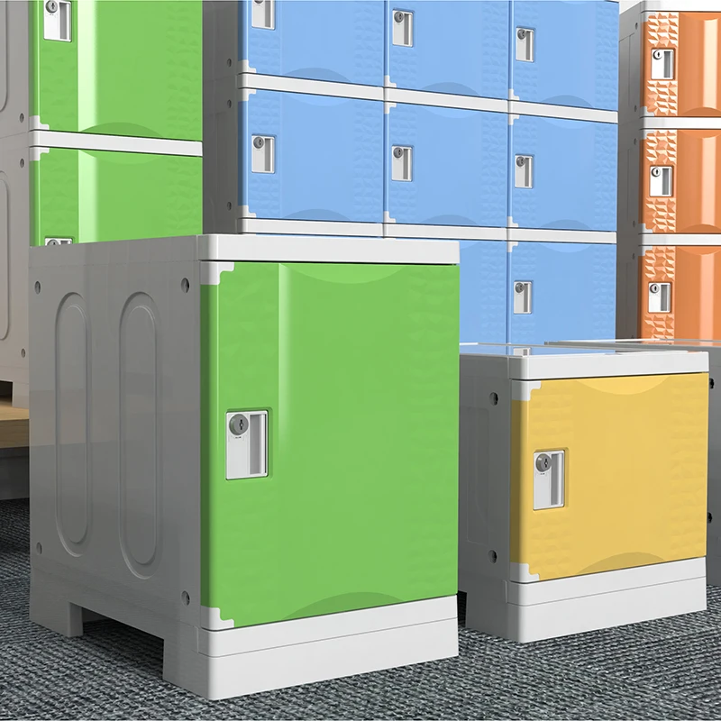 Quality kindergarten  classroom locker School Furniture ABS factory price Plastic Steel locker gym China student locker