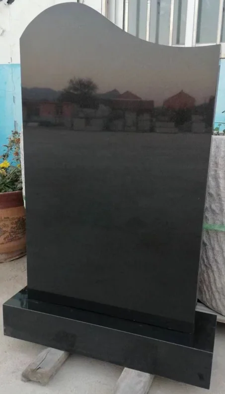 Wholesale Sample Design Gravestone Black Granite Tombstone And Monuments Headstone
