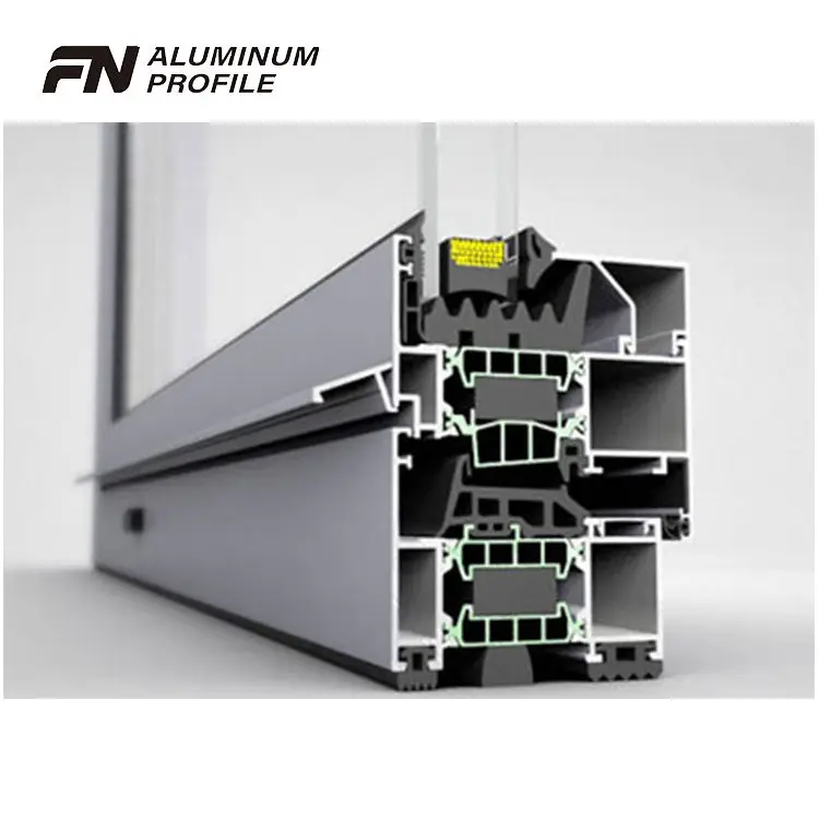 Perfiles De Aluminio Sliding Glass Door Window Thermal Break Aluminum Window Profiles Aluminum Profiles