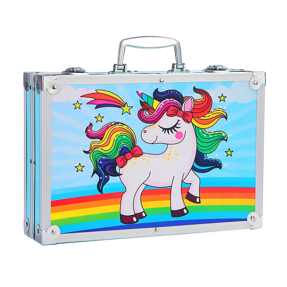 145 Pieces New Arrival Unicorn Drawing Art Kits For Girls