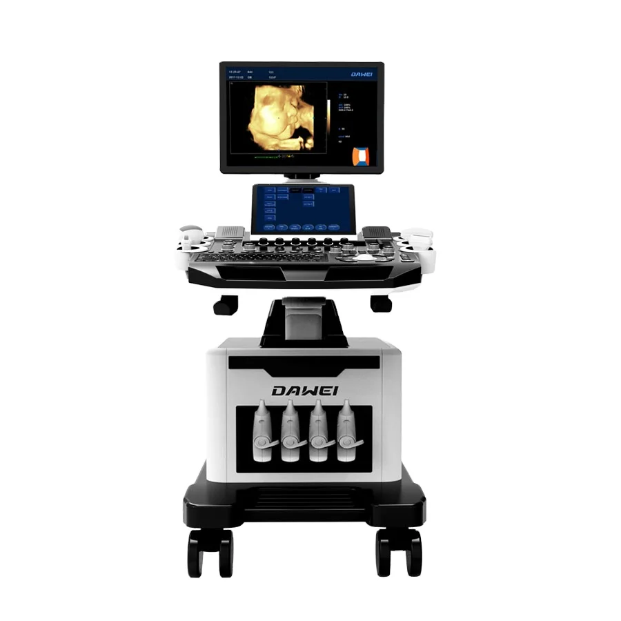 Amazon Medical Ultrasound Equipment Doppler Ultrasound Scanner 19 Inch LED Screen 4d Color Doppler Ultrasound Machine