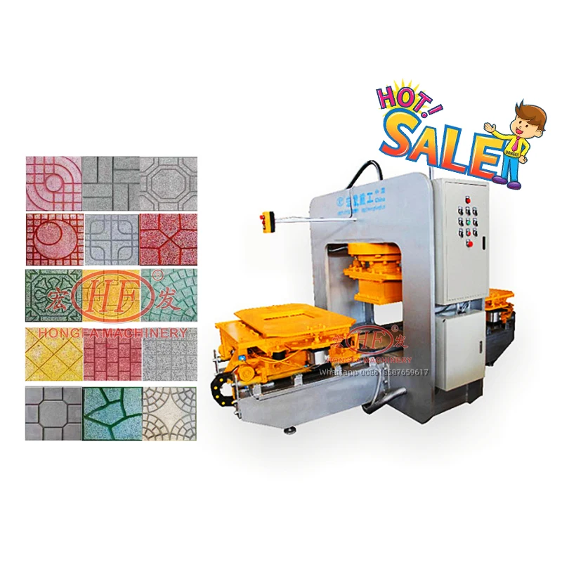 New technology terrazzo flooring manufacturer paver moulds rubber and terrazzo grind tile making machinery