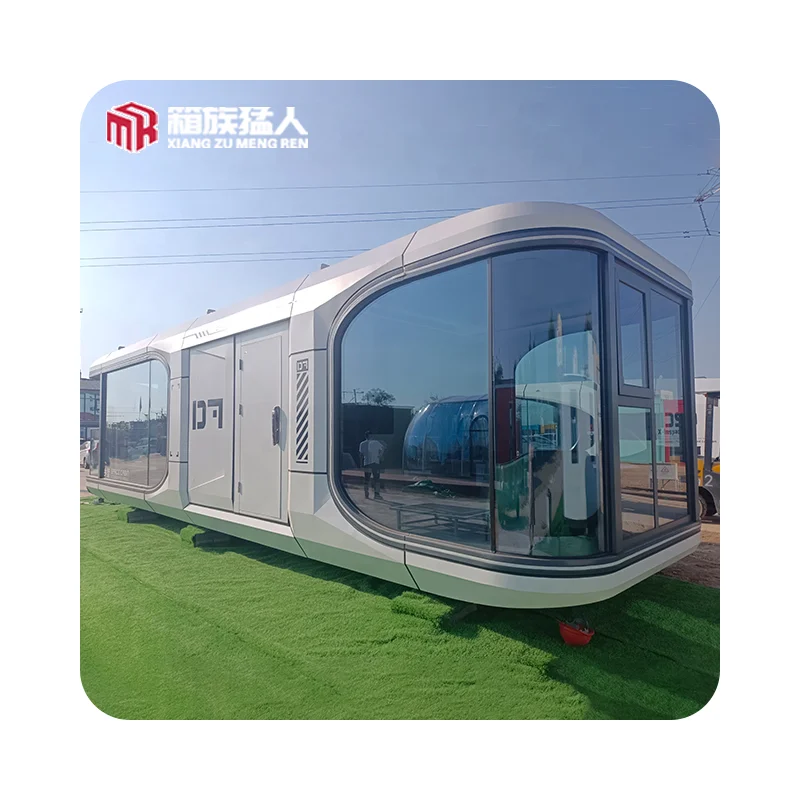 Chinese  Prefab Modular Whole House Double-Layer Smart Volferda Capsule Home Material for Outdoor villa
