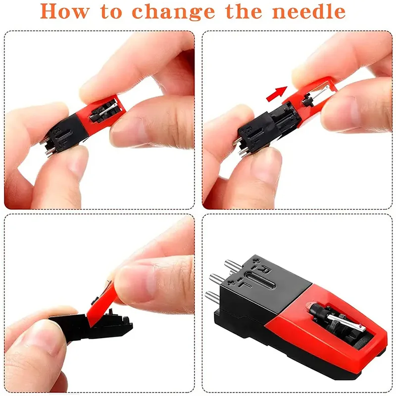 Turntable Stylus Needle Accessory Vinyl Player Phonograph Gramophone Record Player Stylus Needle replacement