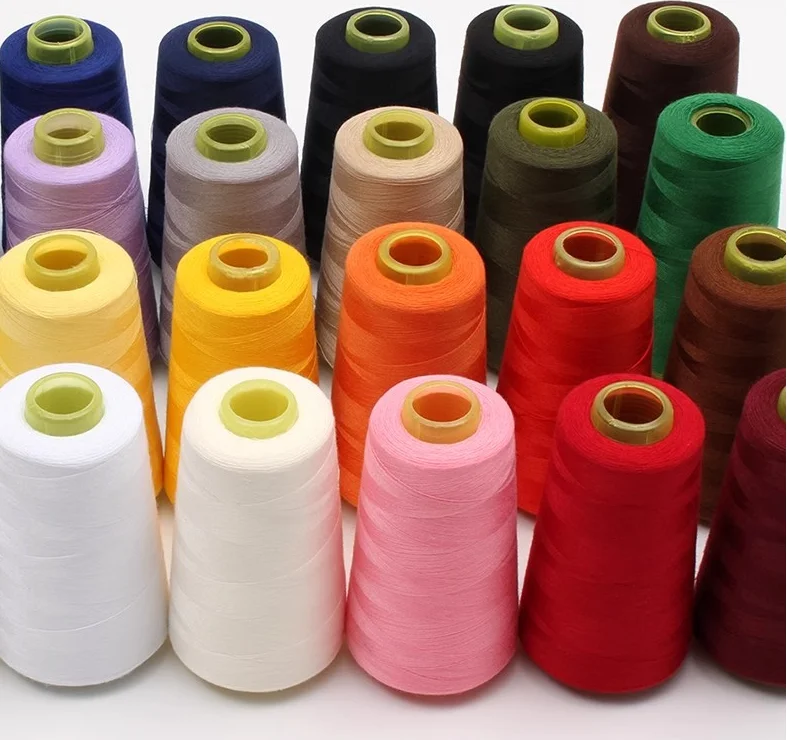 Manufacturer Factory Directly Sale High Quality 40/2 Spun Polyester Sewing Thread for Stitching
