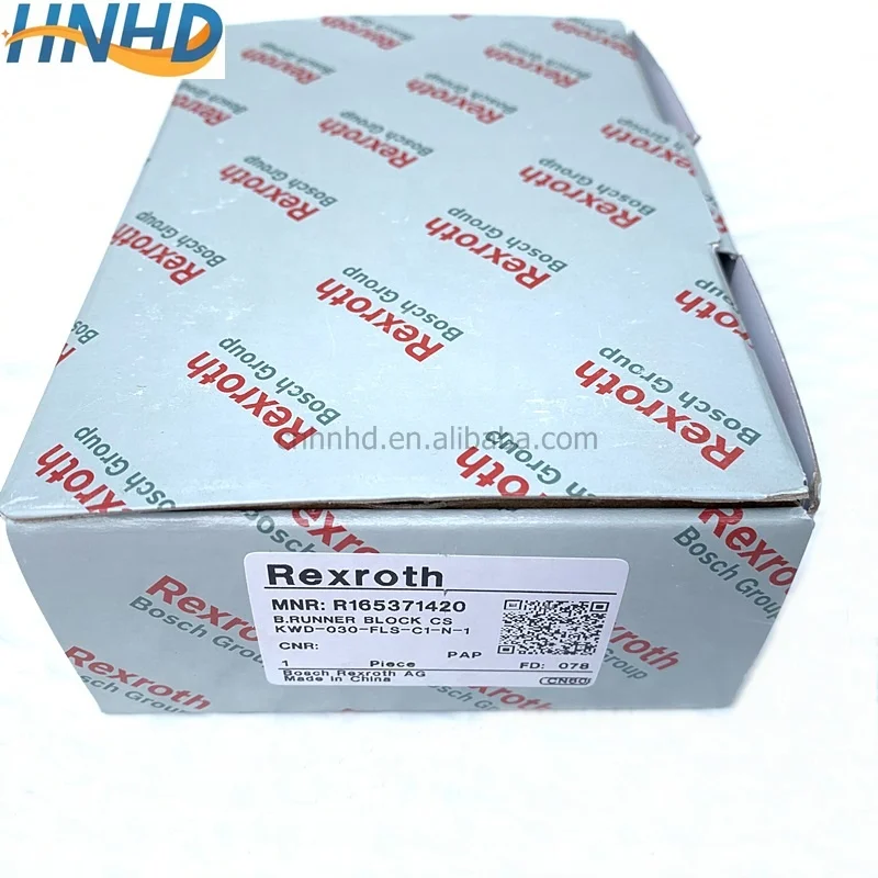 Original Rexroth Runner Block linear slide block bearing R165371420 for linear guide rail system