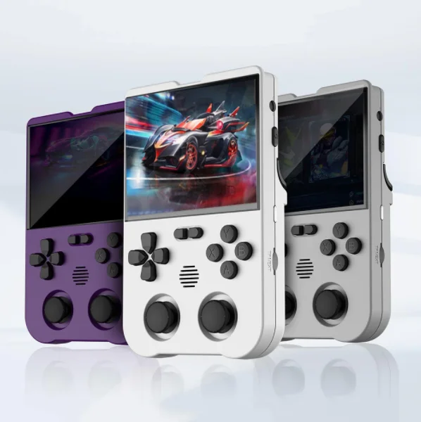 Trend Products 2024 Xu10 Handheld Game Player 64bit Linux 3.5inch Ips Screen Classic Handheld Gaming Console Retro Games