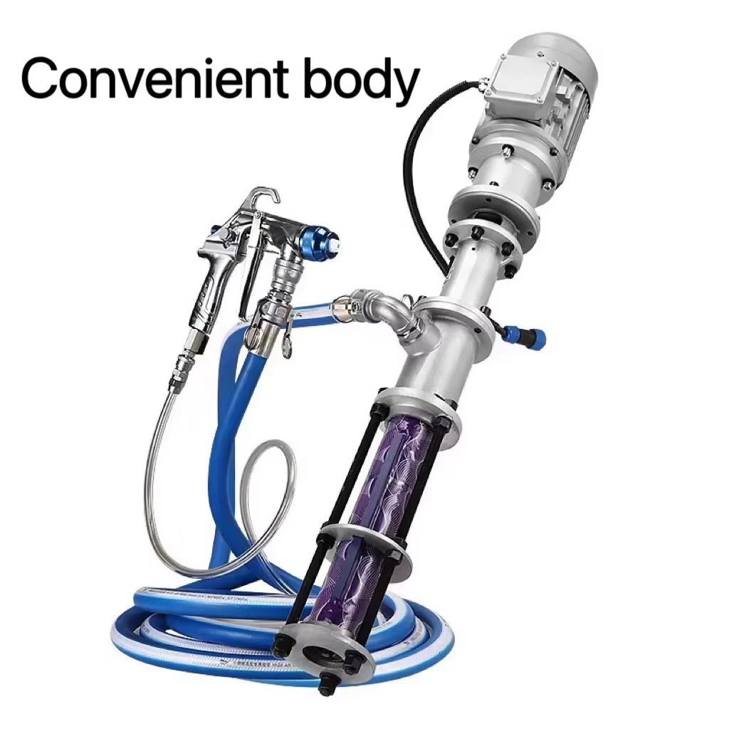 Small portable construction spray paint equipment electric light spraying machine