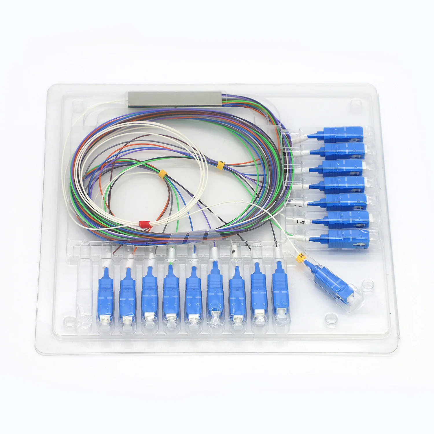 Chinese Factory Price SC UPC PLC 1/161/8 UPC APC  Fiber Optic Splitter With High Quality