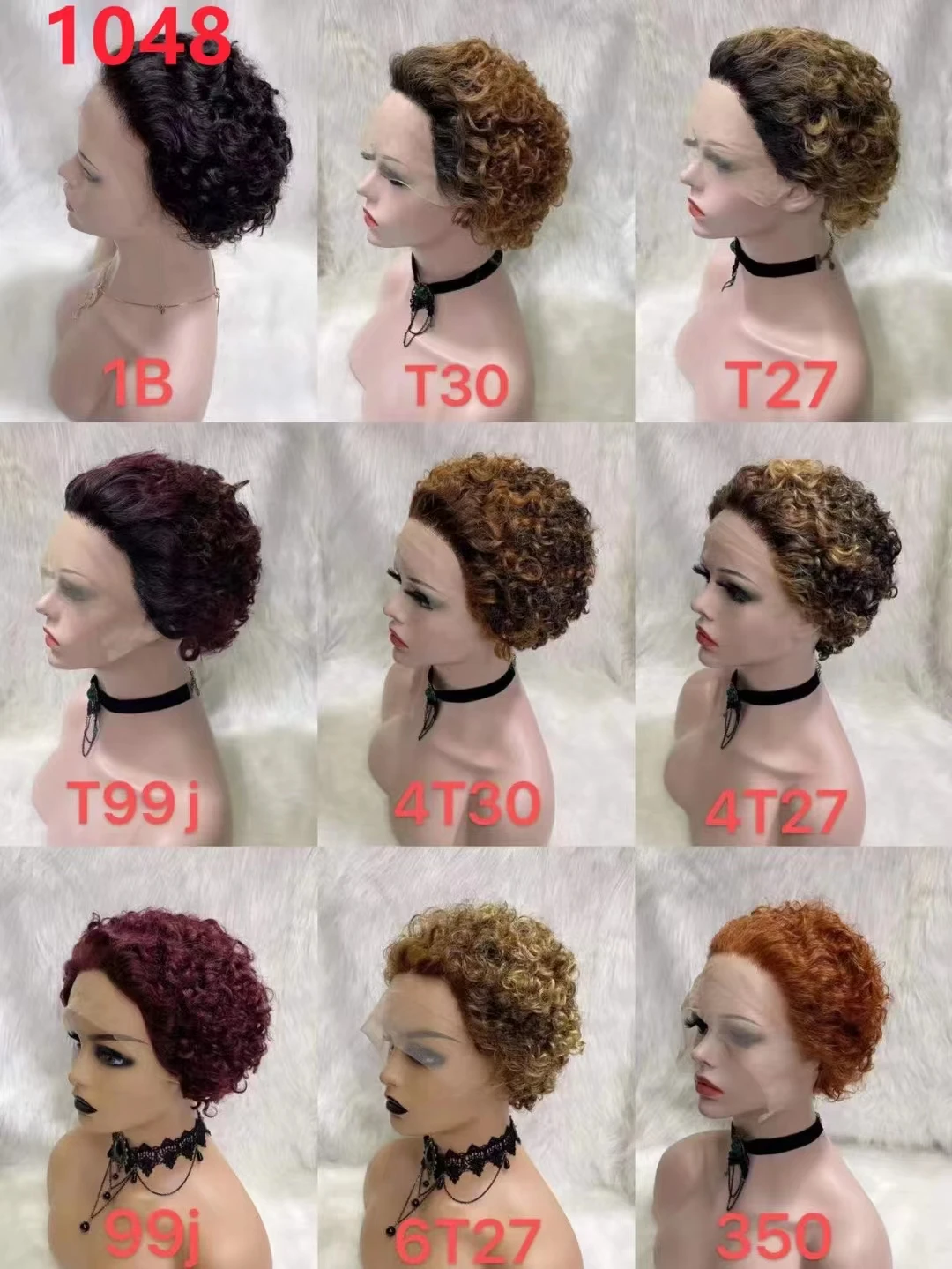 13x1 Part Lace Wigs For Black Women Brazilian Virgin Hair Cheap Human Hair Wig Pixie Cut Wig