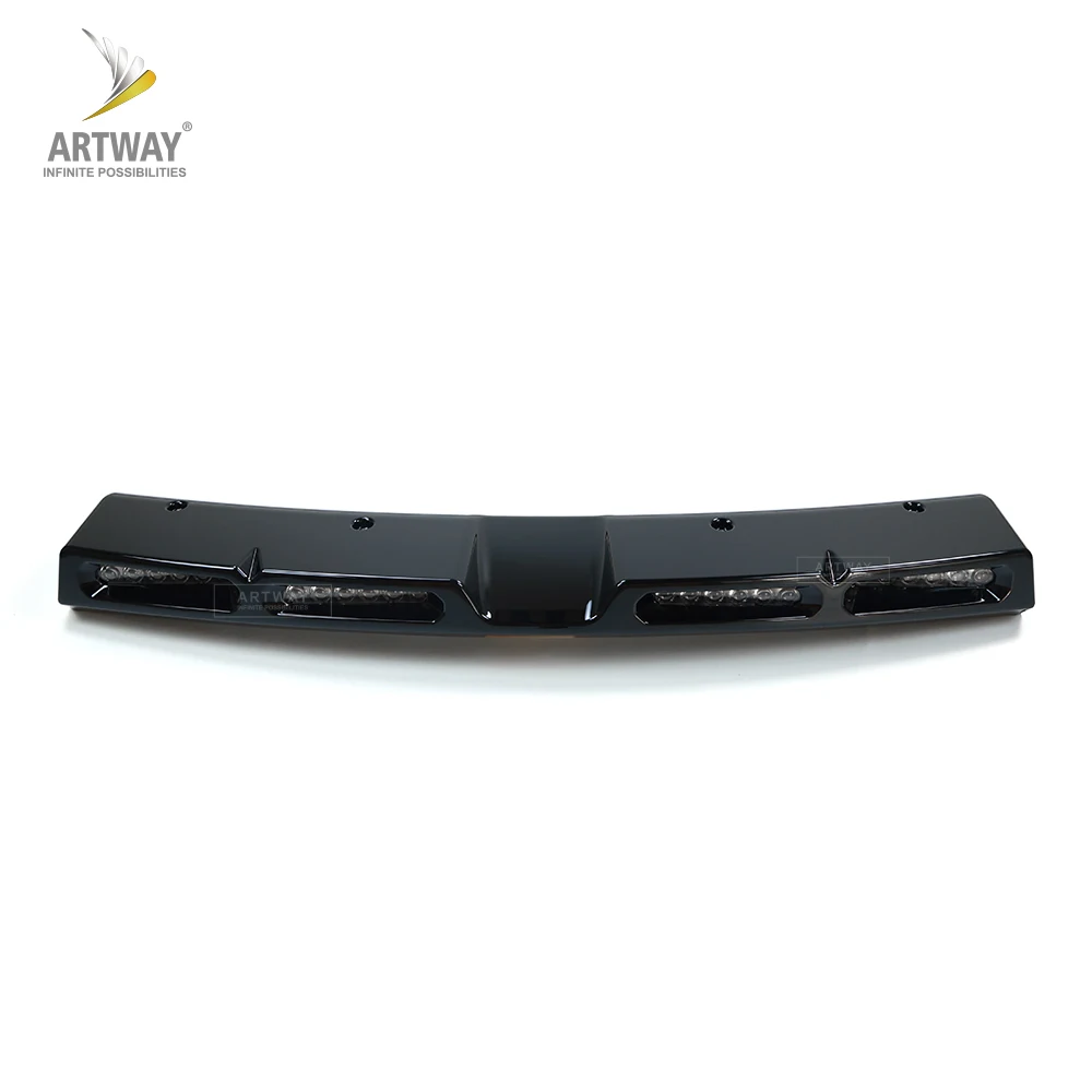 Car body kit accessories 4 Led Front Top Roof Spoiler Light For Ford Maverick Modification Spare Parts