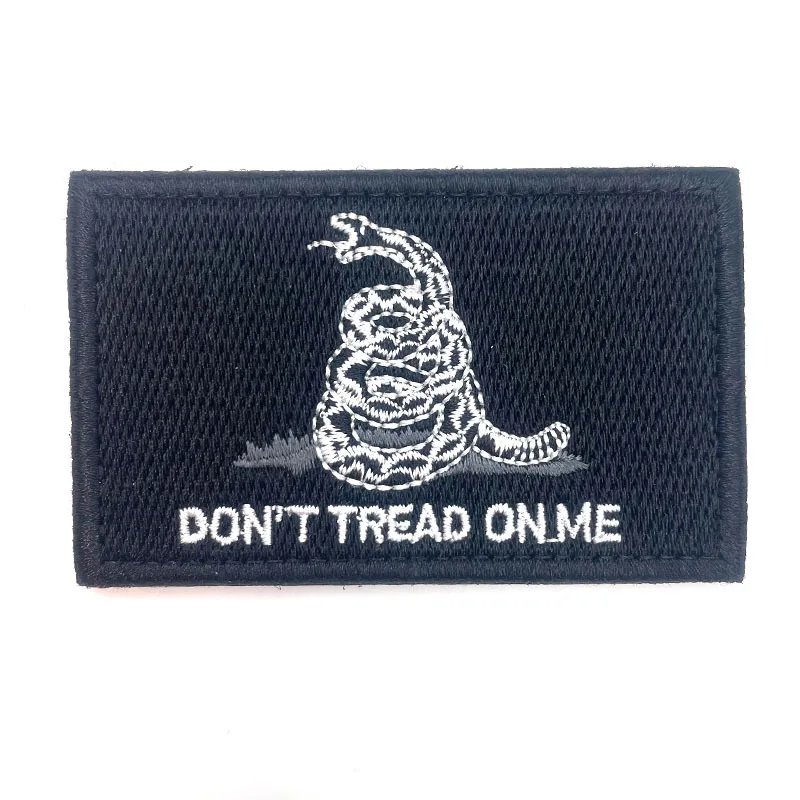 Wholesale small heat press usa country flags patches embroidered patch hook loop