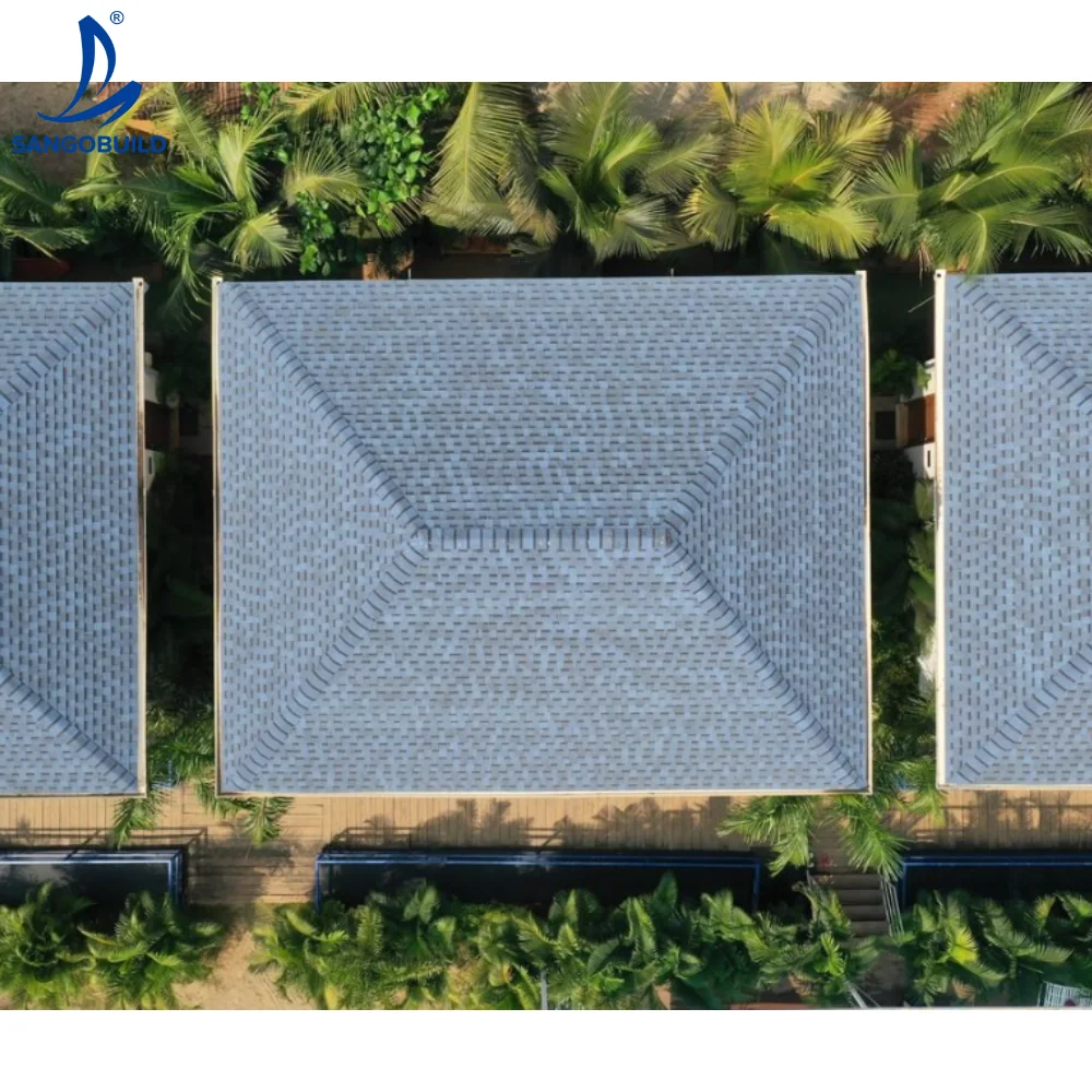 Multiple Architectural Algae Resistant Asphalt Roofing Shingle Bitumen Roofing Sheet