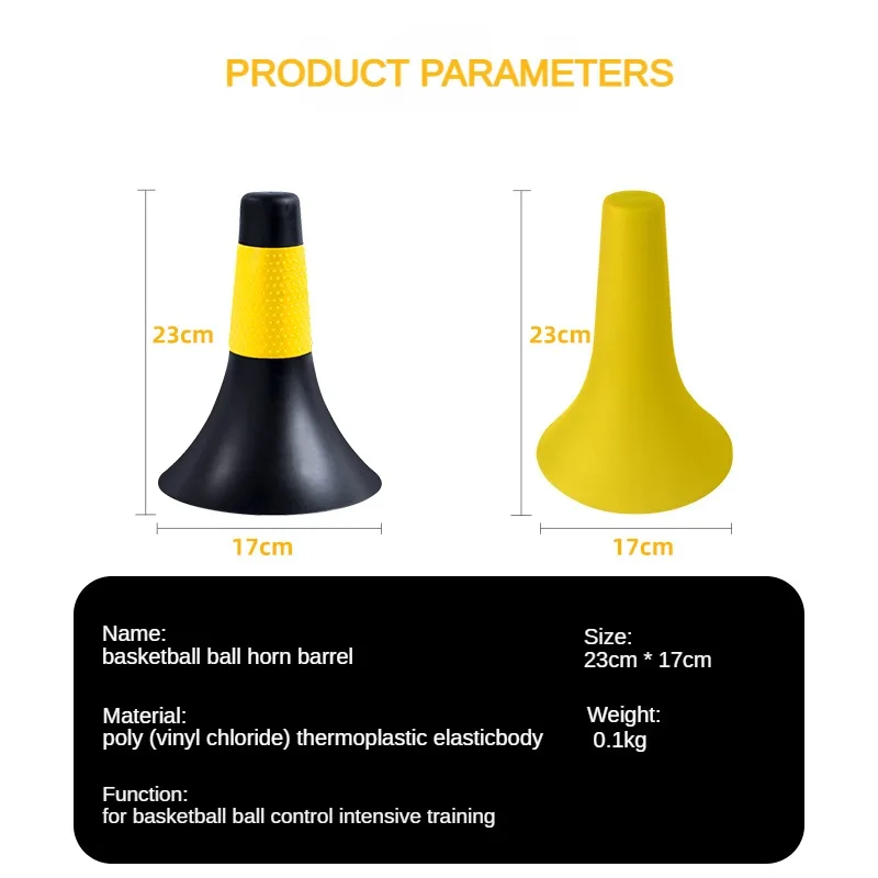 Horn Type cones Basketball Training Equipment Agility cones For Sports Training