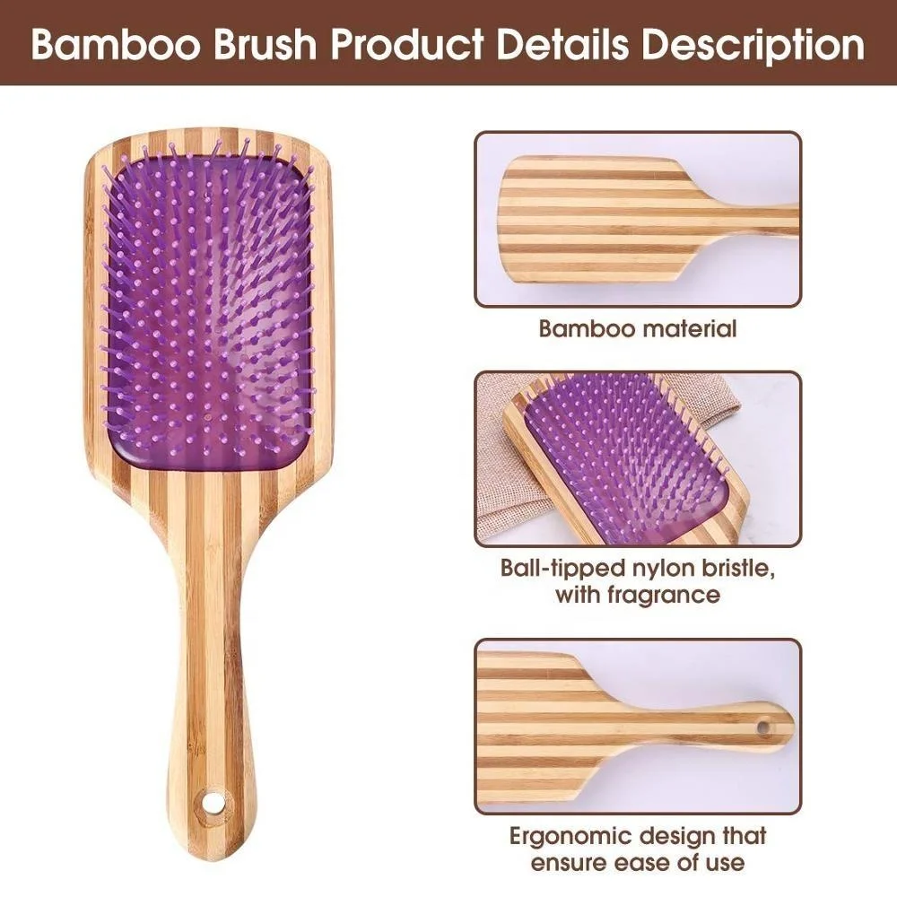 Peigne Cheuvveux Afro Cheveux Crepus Dents Rotatif Bijoux De Tete Caille  Pour Peigner Peignes Carrelage Bois Poirier